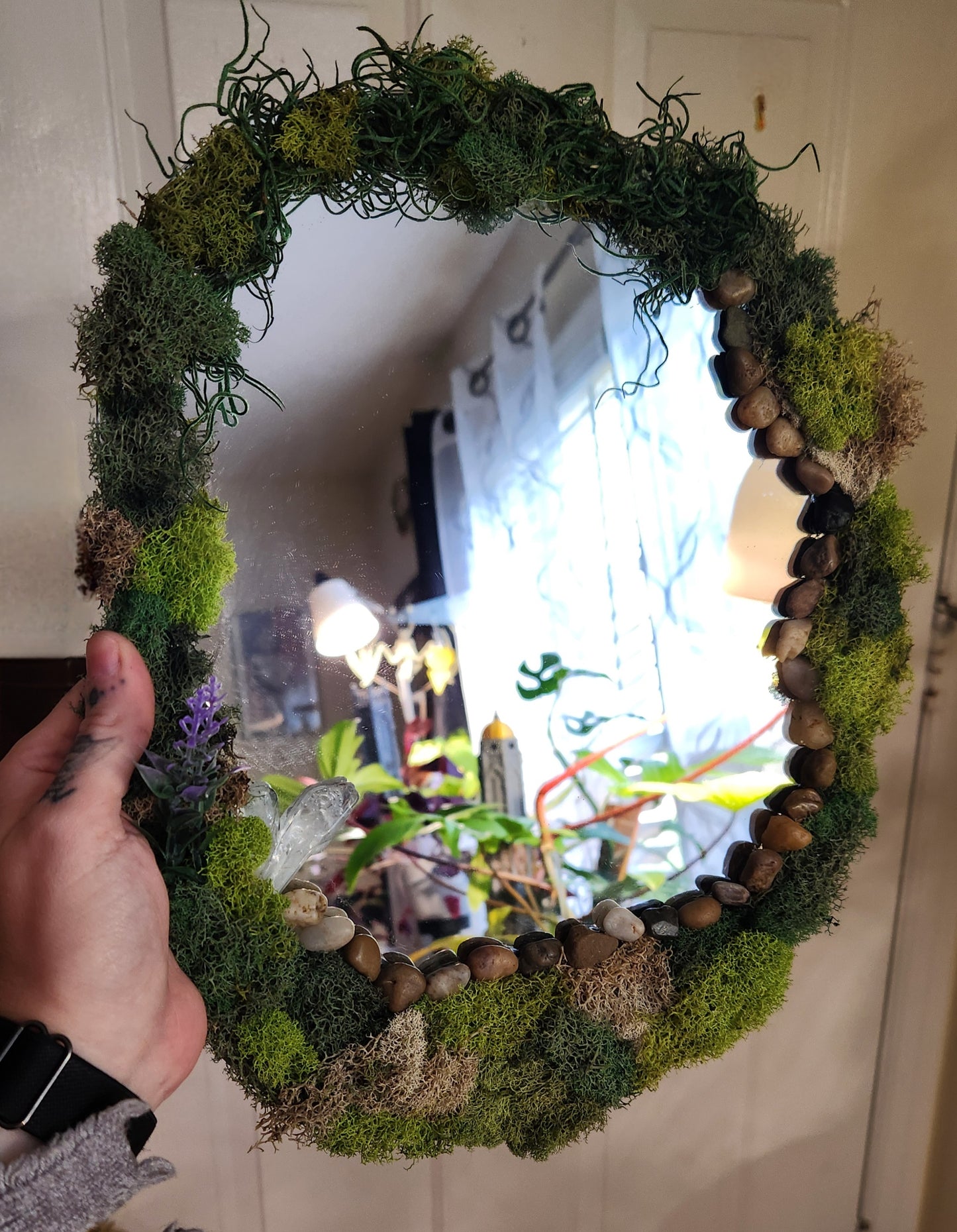 Moss mirror