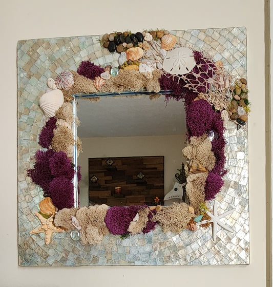 Nautical Moss Mirror