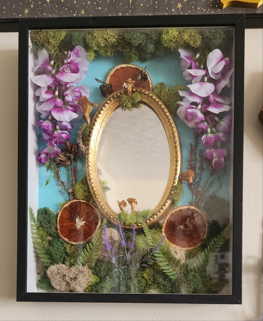 Shadow box mirror